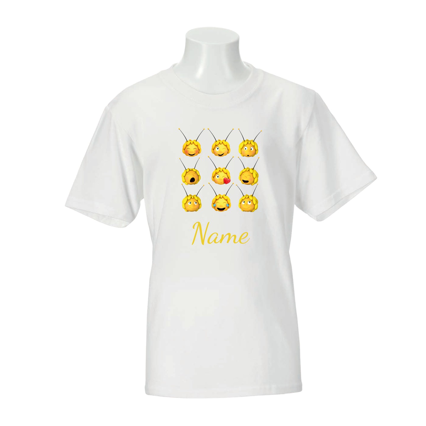 Kinder T-Shirt "Biene Maja - Grimassen"