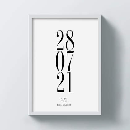 Poster A3 "Datum"