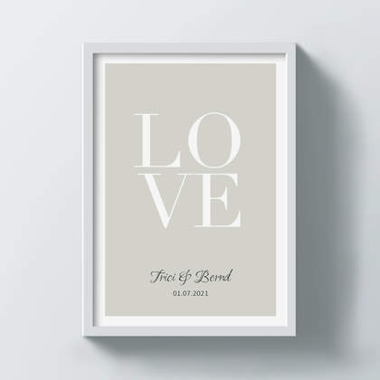 Poster A3 "LOVE 2"