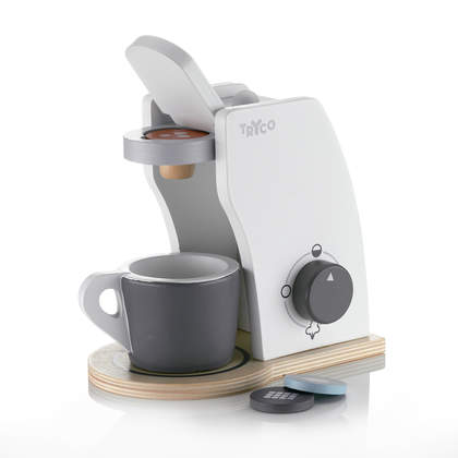 Kaffeemaschine aus Holz