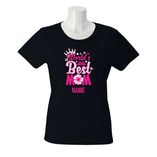 Damen T-Shirt "Worlds best Mom"