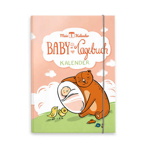 Babytagebuch 1. Lebensjahr rosa