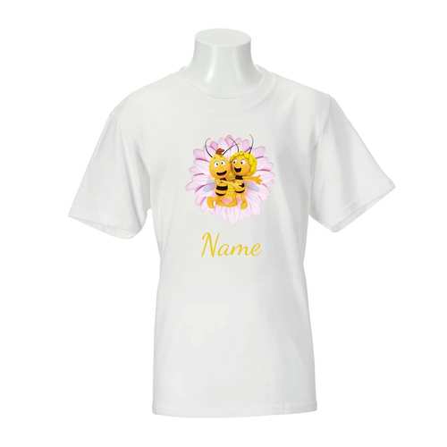 Kinder T-Shirt "Biene Maja - Maja und Willi auf Blüte"