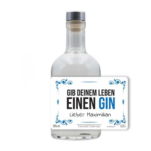 Finest Dry Gin 0,35 Liter