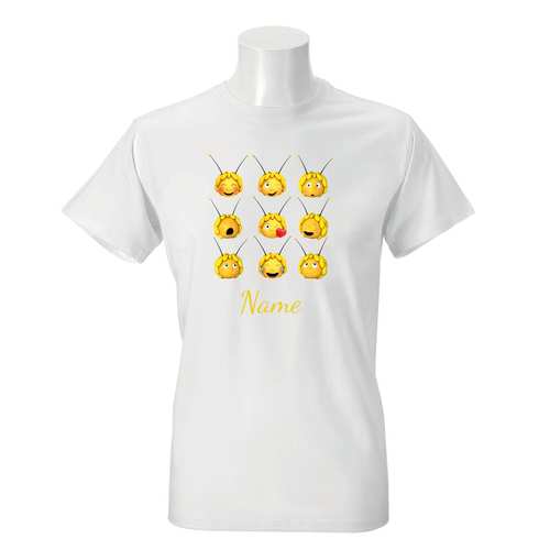 Herren T-Shirt "Biene Maja - Grimassen"