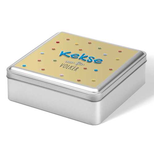 Keksdose L aus Metall "Lichter"