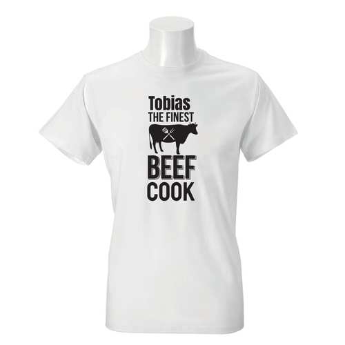 Herren T-Shirt "The finest beef cook"